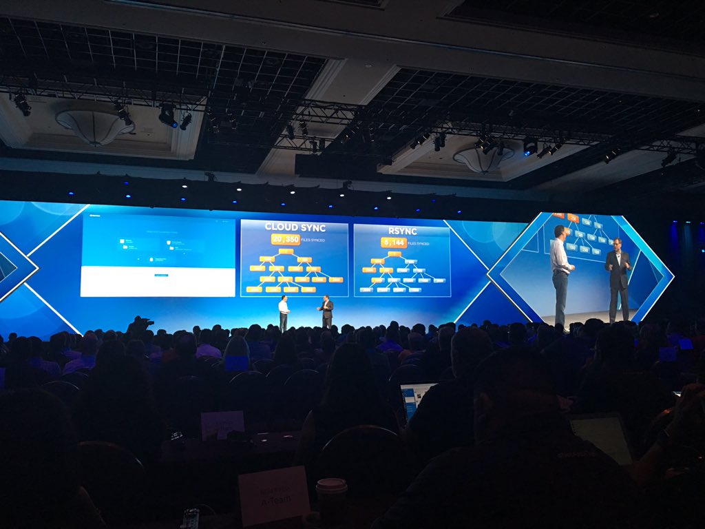 rogerlund's tweet image. #NetAppInsight #cloudsync showing how the product can sync nfs to object