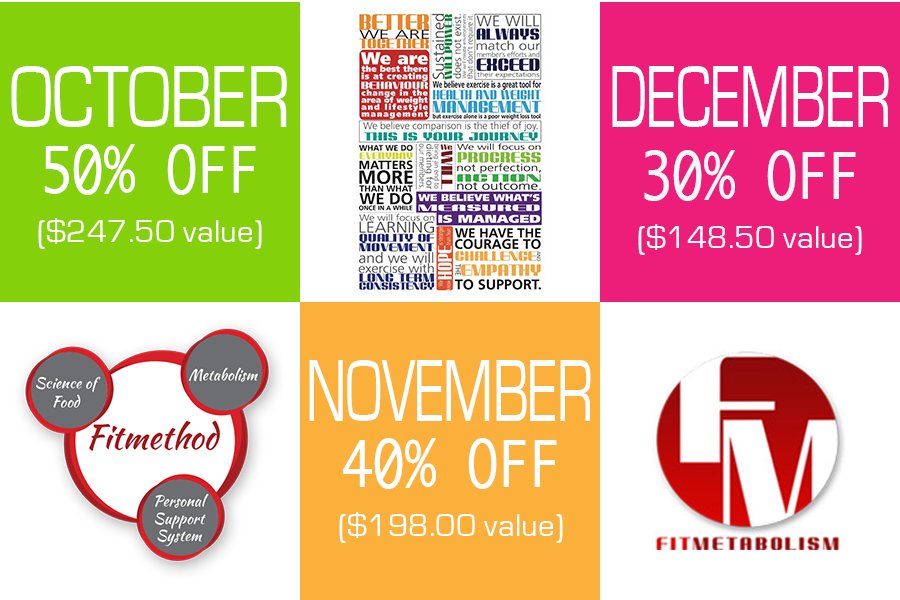 FitMetabolism1's tweet image. OUR START UP PROMO IS BACK! For a limited time only. Check our Facebook page for details Facebook.com/FitMetabolism #FitMethod #yycwellness