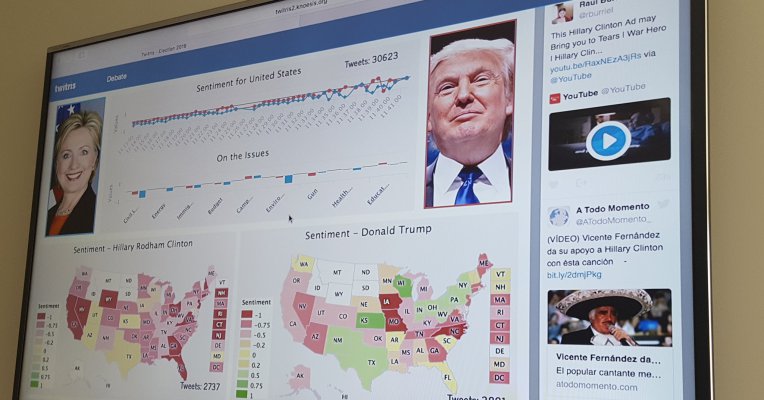 Emotion sentiment analysis on the presidential debates from Cognovi Labs 
#BigData #SocialData #DataDashboards
buff.ly/2d1UXzN