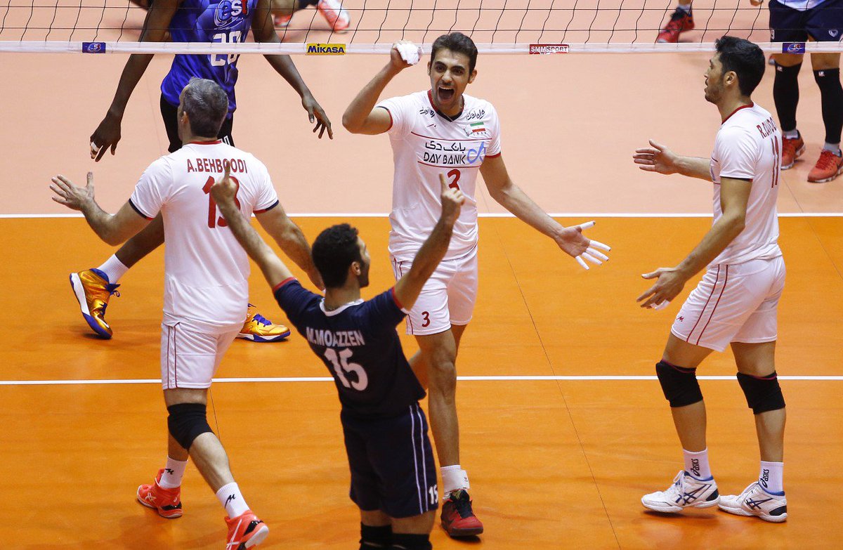 avcvolley's tweet photo. #Iran down #Thailand in thrilling four sets to take on old foes #Japan in semi finals #AVCCupMen.
#volleyball
https://t.co/VWdVuSEiTp https://t.co/kE2sojpWgM