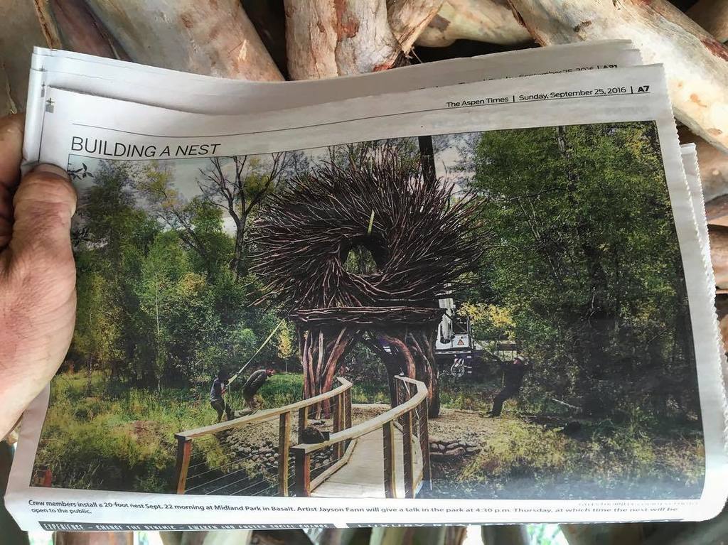brianwoodcap's tweet photo. #lookma #lookdad we're in the #aspentimes! #spiritnestcreations #spiritnest by #jaysonfann #openendeddrift https://t.co/YzFxharKFq