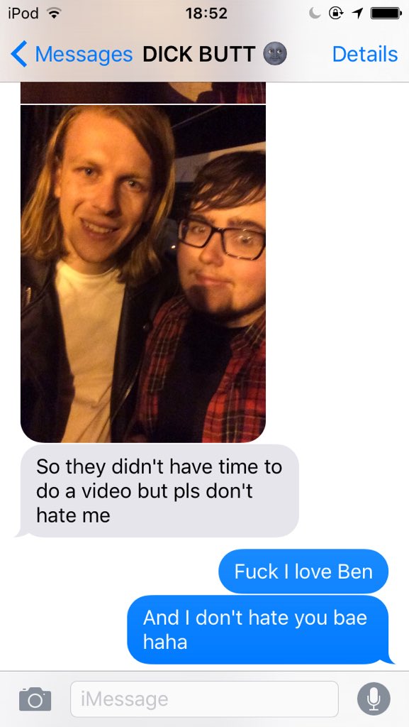 annesofish's tweet photo. When bae @LyingTxYou meets ur other bae @benasitis and tells him about you... I don't think that I'm okay https://t.co/Fem3rCP8xu