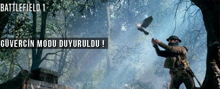 #Battlefield1 ' den Harika Güvercin Modu !
➤ goo.gl/s1j26b
Bu Mod Harika Gözüküyor :)