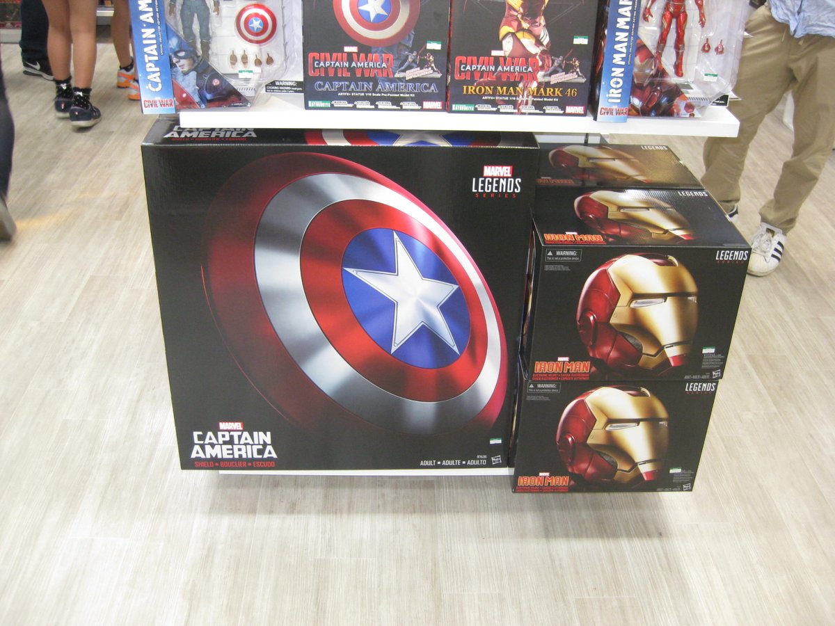 4F】新商品入荷：ハズブロ『キャプテンアメリカ シールド