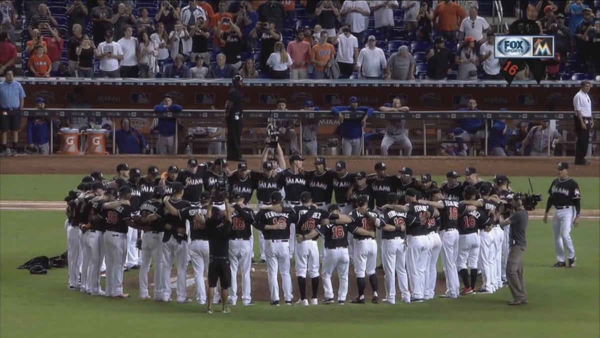 Marlins win one for Jose... bit.ly/2dmTWBO?utm_me… https://t.co/Ka5z3UCKEe