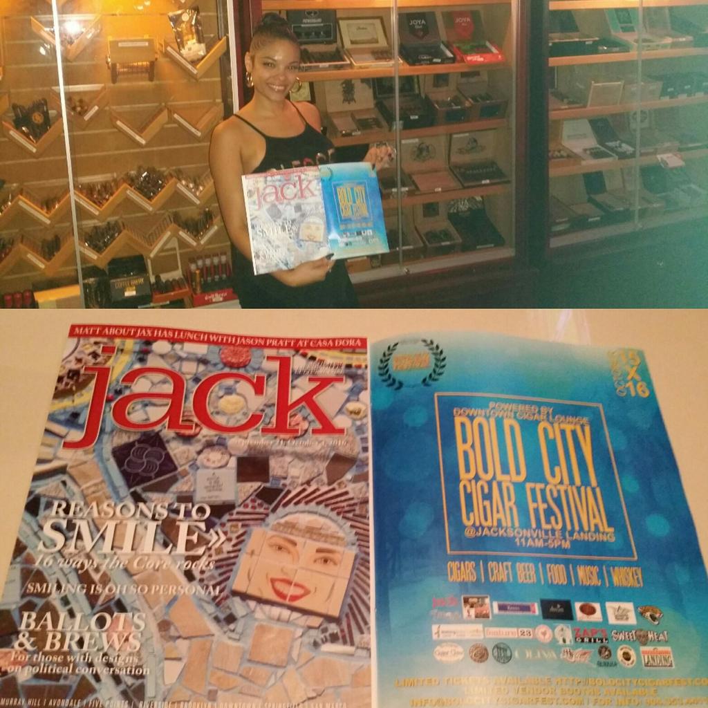 Islandgirljax's tweet photo. HAVE YOU SEEN THE NEW ISSUE OF JACK MAGAZINE? BOLD CITY CIGAR FEST...IS THERE! Oct 15th 11A -5P
Tickets: https://t.co/HqExBmeJmE #BCCFJAX https://t.co/lEJDZVRoOA