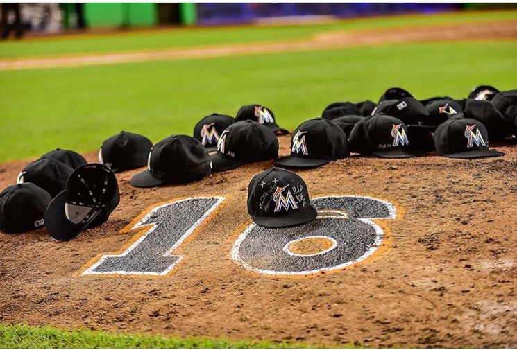 So much emotion. So much courage. Tough circumstances but <a href="/Marlins/">Miami Marlins</a> pulled through! #JF16FOREVER