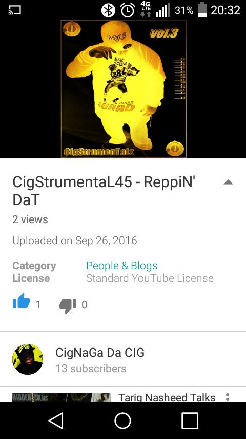 CigNaGa's tweet photo. CigStrumentaL45 - ReppiN' DaT https://t.co/R4KIwd1eDi #MentalRichENT #CigStrumentaL #WestCoastHipHop #YouTubeMusic https://t.co/jsqU17gpxJ