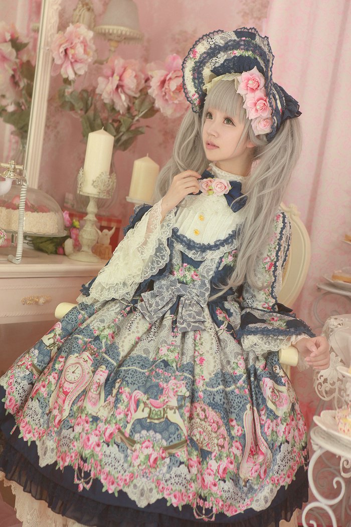 Belle Epoque Rose ワンピース(Angelic Pretty) Belle Epoque Rose ワンピース(Angelic Pretty)
