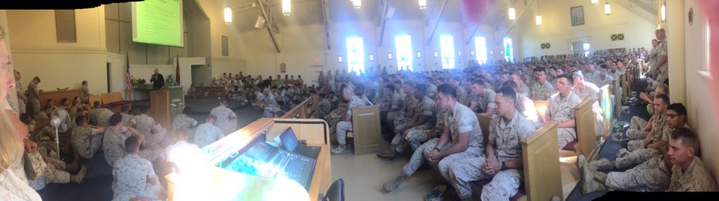 GVBMindWarriors's tweet photo. One of the highlights of my US tour with colleague Kevin Hines was speaking at Camp Pendleton for all the US Marines https://t.co/NK2MxJysnT