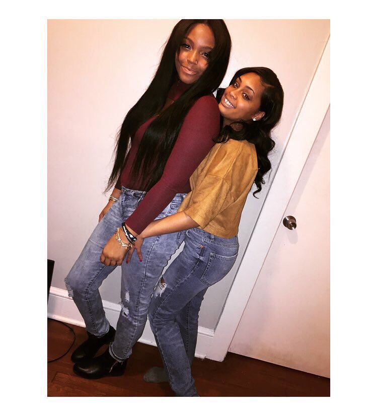 Trillestbitch__'s tweet photo. @ZhaneEsdaile My bitch 4Lyfe happy 19 birthday to you!! Can't believe how much you've grown I mean look at this shit 😂 I love you 🎉👯❤️ https://t.co/PR98L21ODB