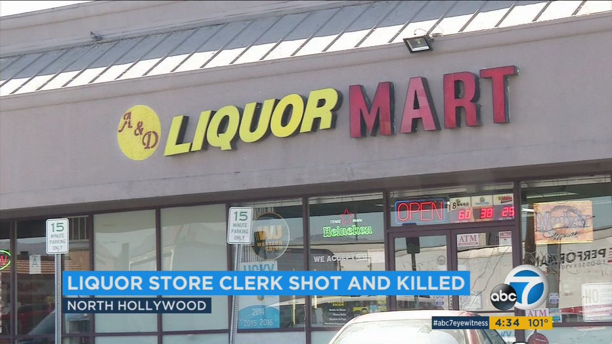 Police still seeking 2 suspects in weekend killing of liquor store clerk in North Hollywood