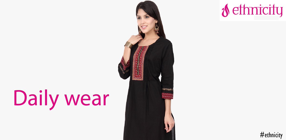 Ethnicity_IN's tweet photo. Too lazy to dress up on a Tuesday? But you’re close to weekend, so rush to our nearest store to pick out kurtas you can wear every day! https://t.co/rkeCjELJH2