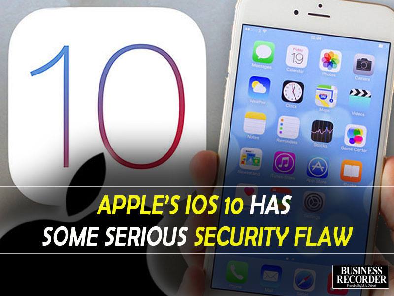 brecordernews's tweet image. #APPLEIOS10 HAS SOME SERIOUS #SECURITYFLAW
For More Details Visit:
brecorder.com/arts-a-leisure…’s-ios-10-has-some-serious-security-flaw.html
