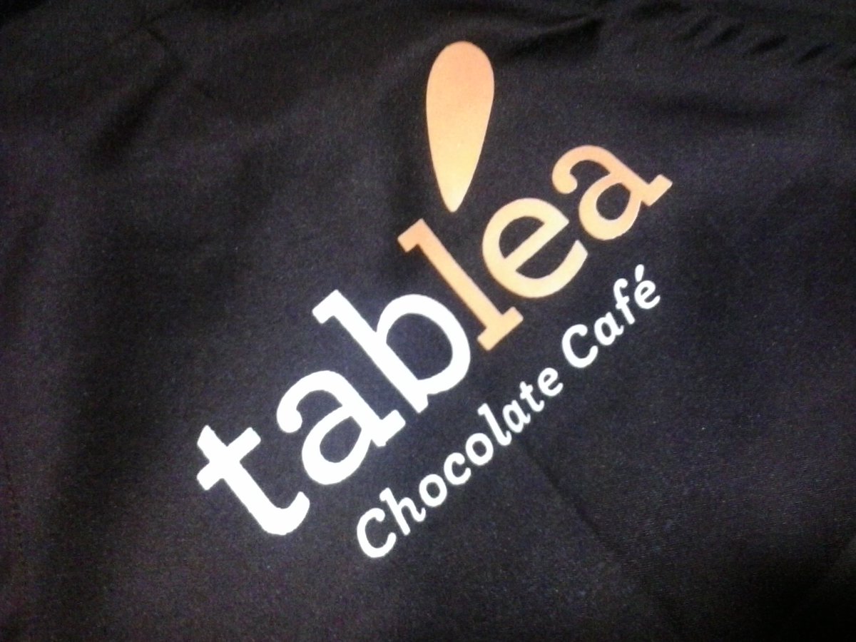 InkBlender's tweet photo. Printing and delivery done for Tablea Chocolate Cafe aprons..
#inkblenderprintlab_tablea https://t.co/xN7xceLhIx