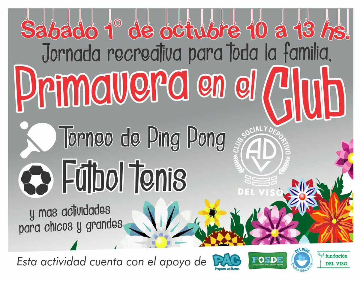 MBdelviso's tweet photo. Jornada recreativa en el Club Argentinos de Del Viso. Los esperamos para disfrutar. https://t.co/mU6PKI9pDx