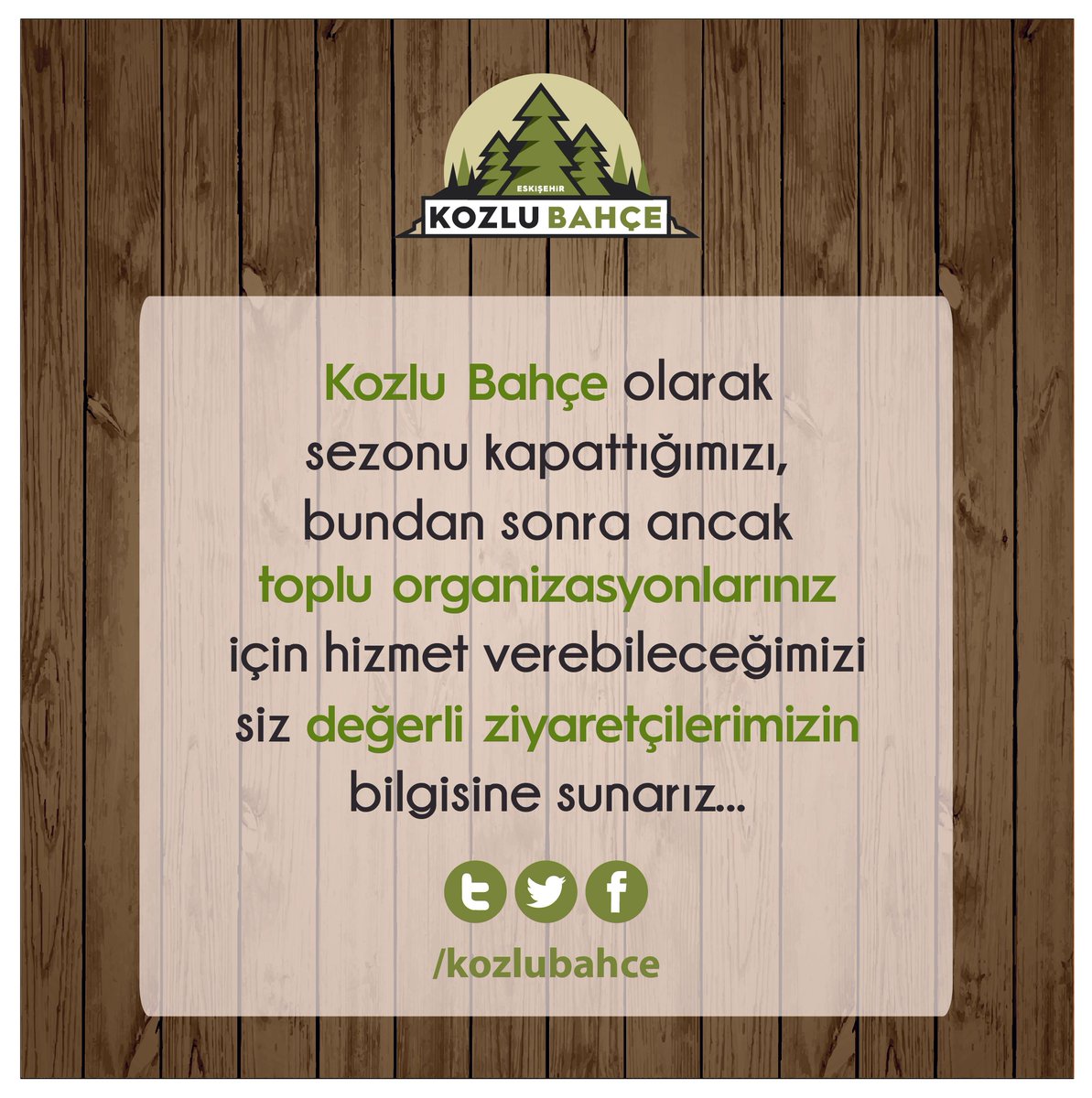 Eskişehir Kozlu Bahçe