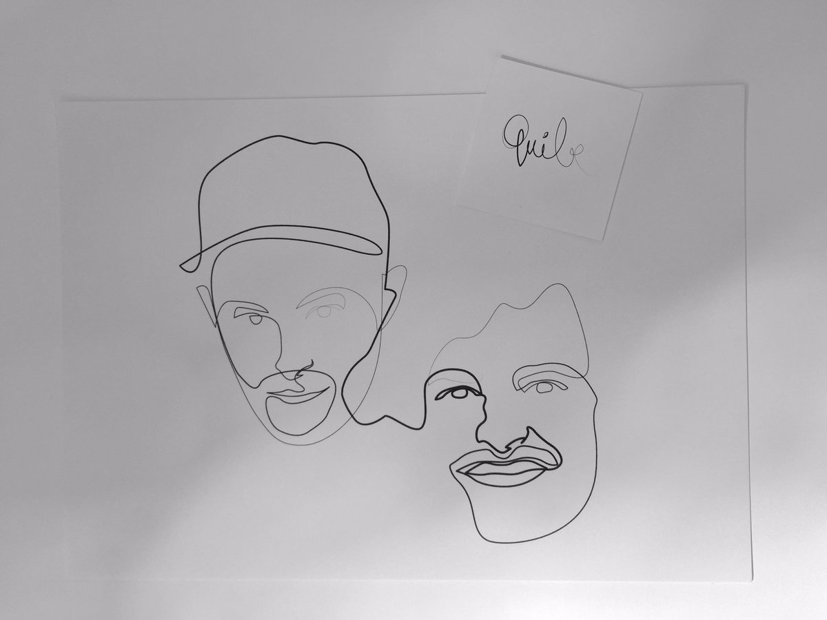 <a href="/wearefromLA/">We Are From LA</a> #portrait #minimal #oneline #quibe #wearefromla