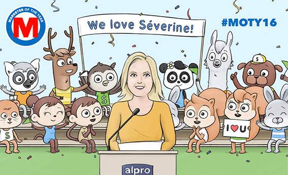 Vote Séverine as Marketer of The Year - she's an amazing strategist, inspirator &amp; team leader.  alpro.com/marketerofthey…