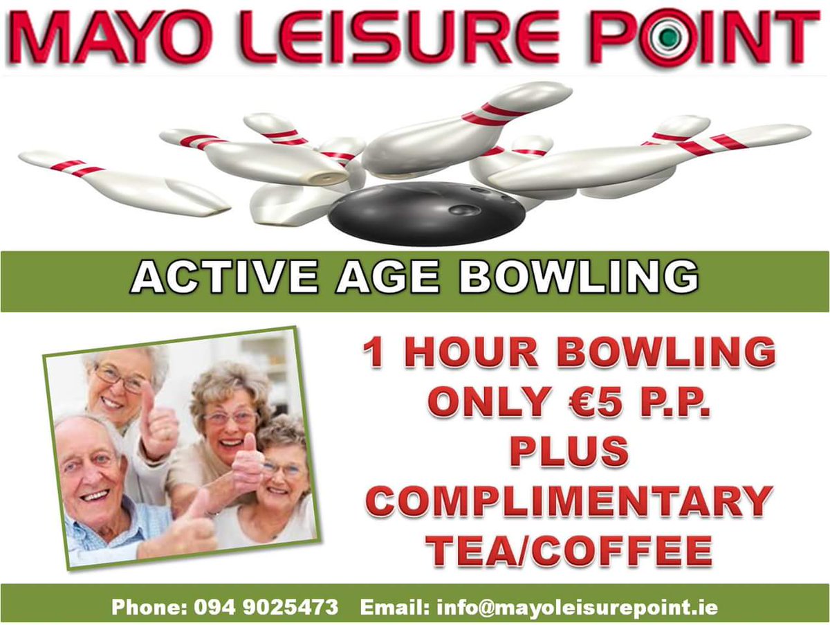bowlingmayo's tweet photo. Age Action celebrates 14 yrs of Positive Ageing Wk! Celebrate ageing in a positive light. #PostiveAgeingWeek https://t.co/OipucS5EEi