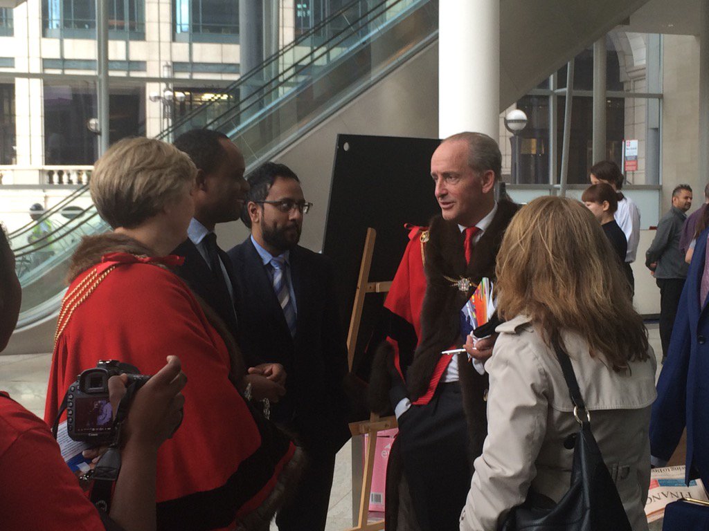 LMAppeal's tweet photo. Sheriffs meeting @PrincesTrust businesses @TarrianaLee &amp; @theraremonkey @RBSGroup for #CGD #GoRed https://t.co/3xH91ws7NK