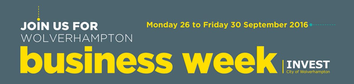 FBCManbyBowdler's tweet image. A packed programme for today #WolvesBizWeek:
#export #techcrime #enterprise #skills #Wolverhampton bit.ly/2cW9Ksg
