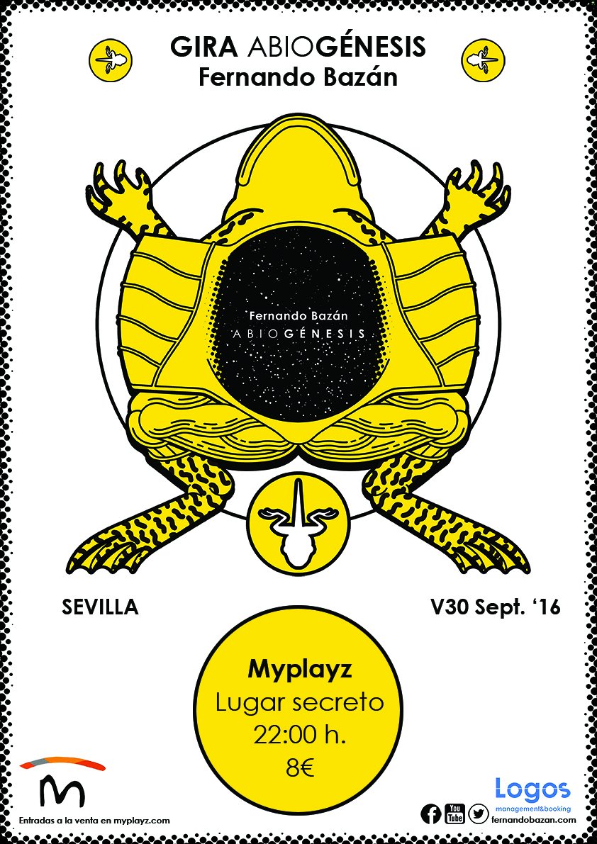 Presentación en acústico de #Abiogénesis Viernes 30 de sept 22:00 h. Lugar secreto #Sevilla Gracias a <a href="/myplayz/">Myplayz</a> 
myplayz.com/experiencias/f…