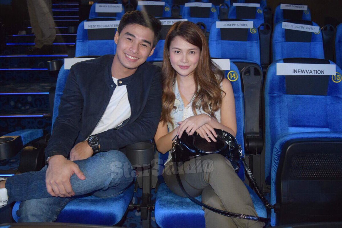 StarStudioPH's tweet photo. #SSMNow At the #AngBabaengHumayoAsianPremiere with Mccoy and Elisse https://t.co/RZnSRYDshM