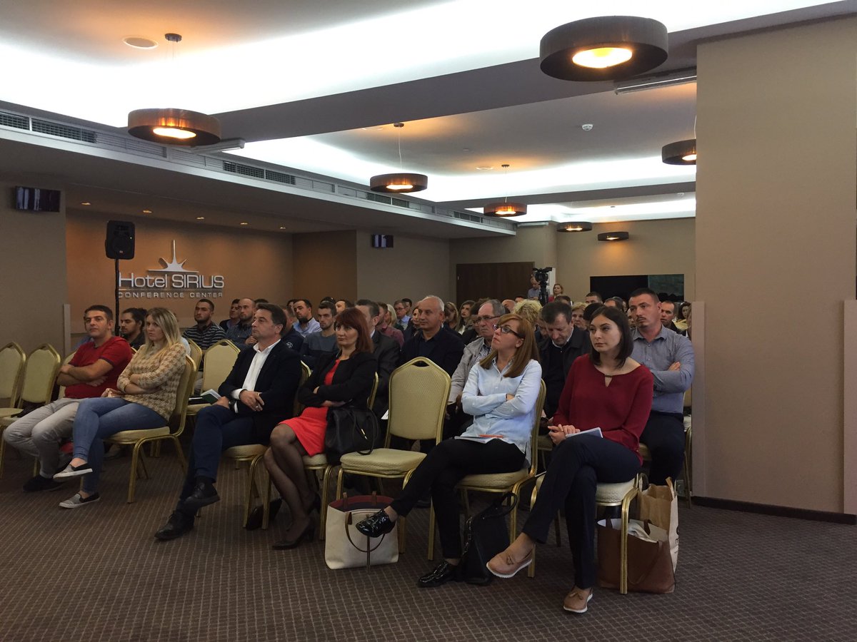 UNDPALMP's tweet photo. #BusinessNetwork event organized by @CEEDKosovo. Soon the #SpeedNetworking to follow between businesses from #Kosovo, #Albania, and #FYROM. https://t.co/OYeQryOlk8