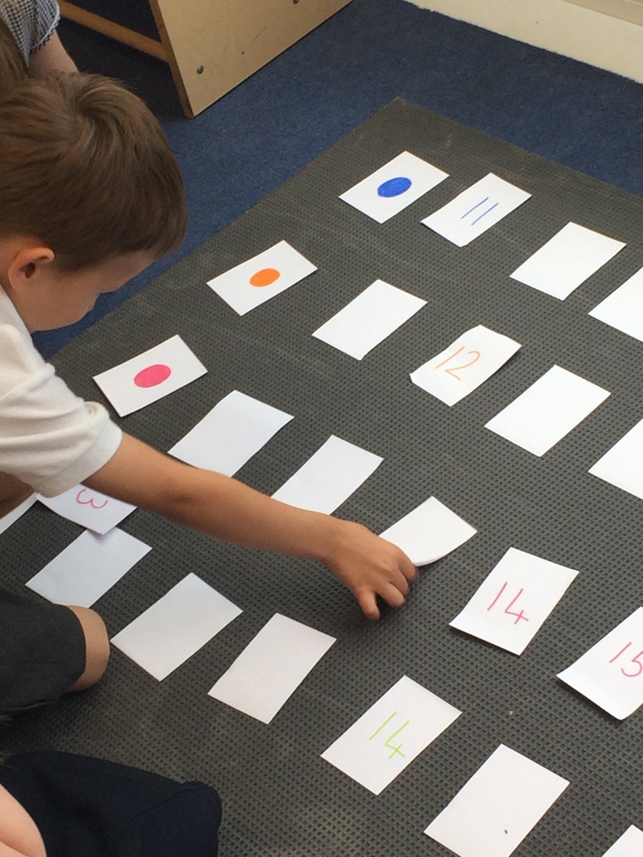 FerrydenPS's tweet photo. Putting numbers 11-20 in the right place playing "Where do I go?" #biggernumbers #practicalmaths #activelearning #P1 https://t.co/UUuETPhNw5