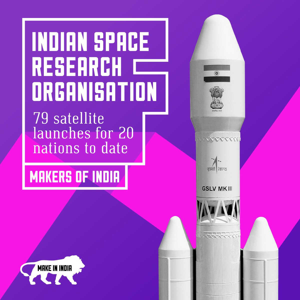 makeinindia's tweet image. #MakersOfIndia: Interstellar ambitions at down-to-earth prices - that&apos;s @isro&apos;s calling card. Know more bit.ly/MakersISRO #Makeinindia