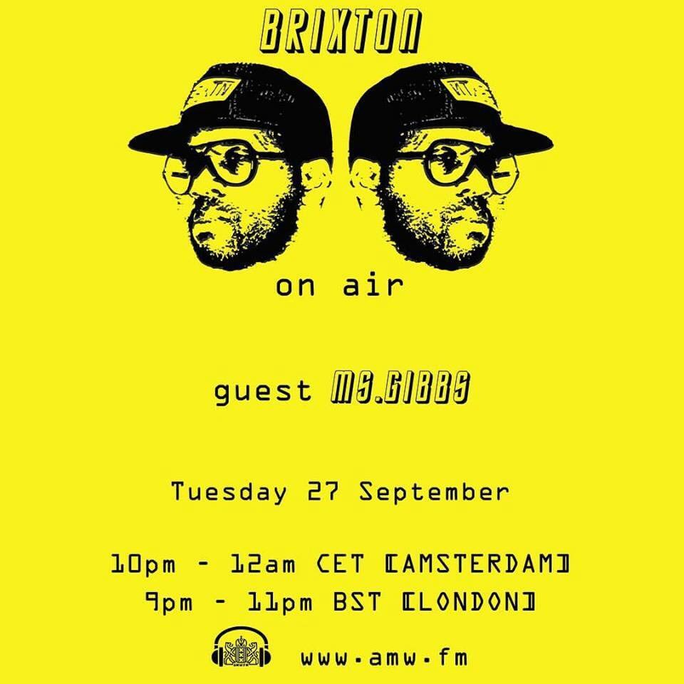MsGibbsOfficial's tweet photo. Today I'm gonna #rock at #AMWfm during #BrixtonOnAir ! #Liveset #Radio #House #Tech #Techhouse #MsGibbs #HouseMusic #Music https://t.co/B8YfXvxsL0