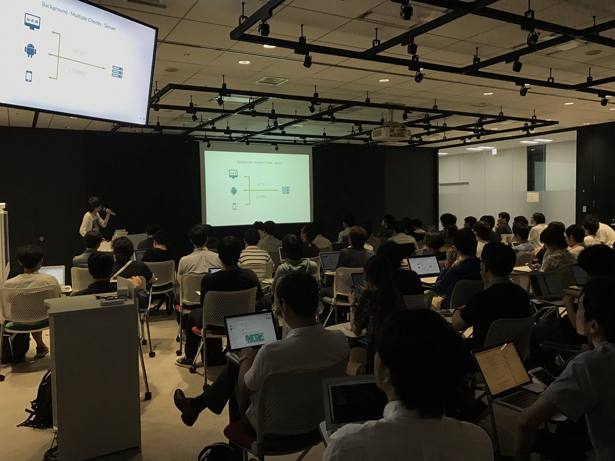 teppeis's tweet image. #reactjs_meetup @サイボウズ 始まったよ！