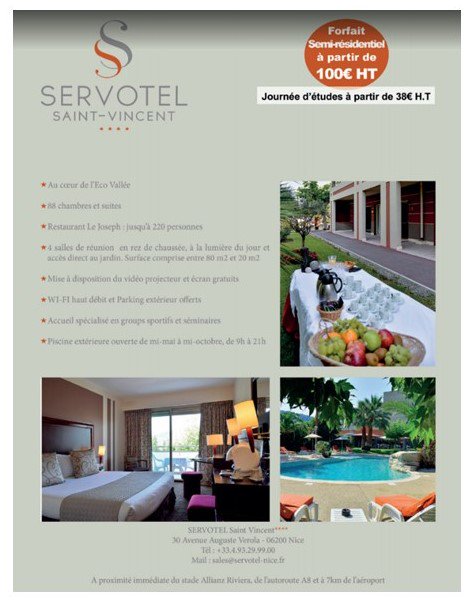 SERVOTEL_SV's tweet photo. #Servotel #MetropoleMag #OffreSéminaire #BasseSaison #FollowUs #CotedAzurNow #Nice06 https://t.co/piIG9rSf7k