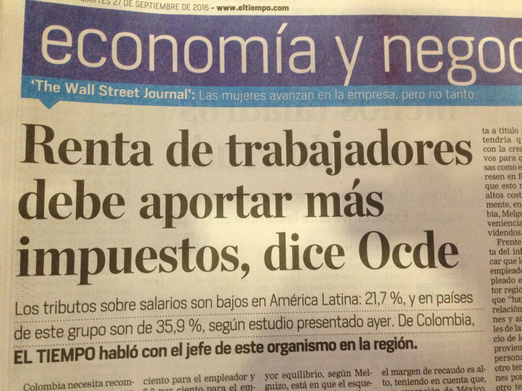 JERobledo's tweet image. Reforma tributaria santista será contra la clase media.
Exigencia de las trasnacionales que Santos acata