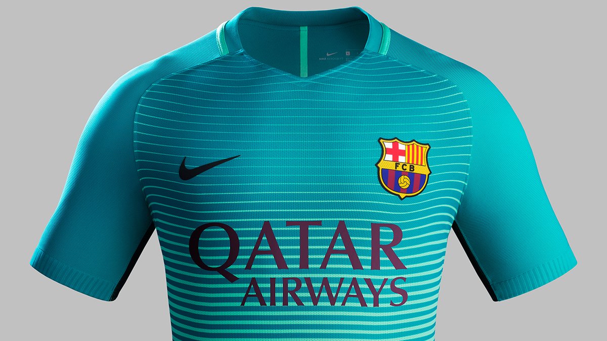brfootball's tweet image. Barcelona's new third kit for the 2016/17 season is quite something 👌🏼 (📷 via @FCBarcelona)