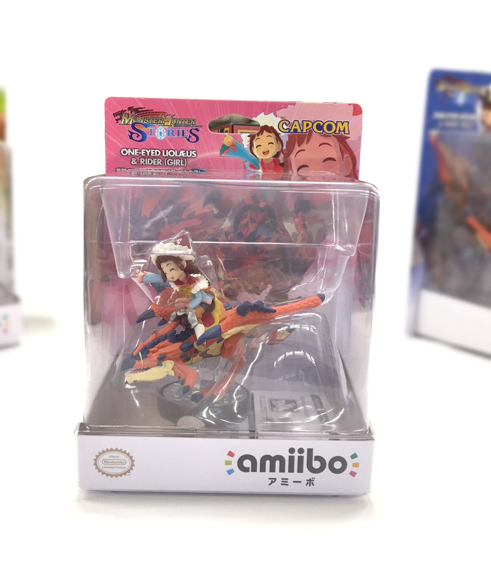 極美品】amiibo 隻眼のリオレウス&ライダー(女の子