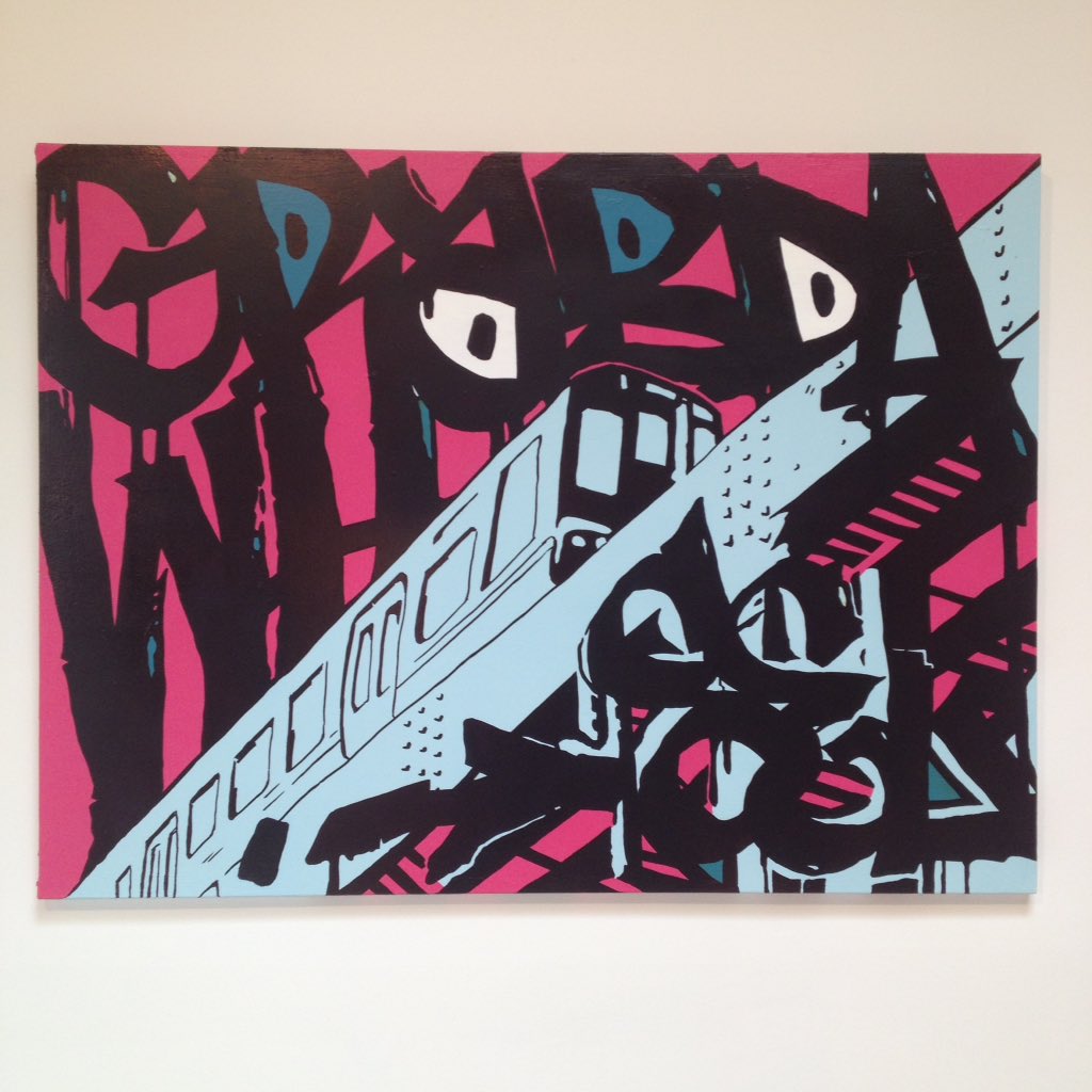 Manufacture111's tweet image. #livepainting de #DIZER jeudi de 18h à 22h !