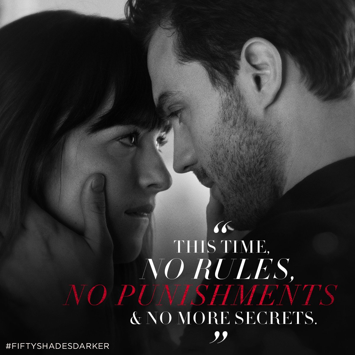 “We’ve come so far together, we have so far to go, but we are made for each other.” #FiftyShadesDarker