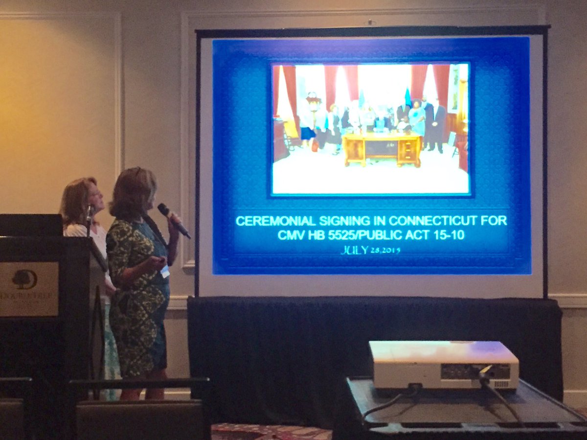 CongenitalCMV's tweet photo. The congenital CMV initiative in Connecticut with Dr. Brenda Balch and Lisa Sanders. #cmv2016 https://t.co/XQOkyTPUwS