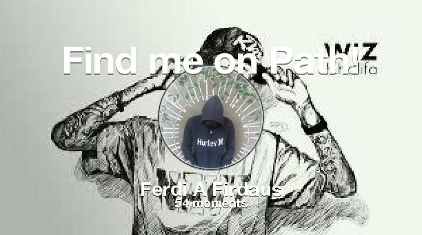 FerdiAfirdaus's tweet photo. Find me on #Path now! Go to https://t.co/btwoSAByXy https://t.co/pyHkLcX4ur