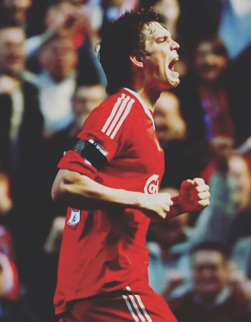 lfc_content's tweet image. passion level - Daniel Agger.