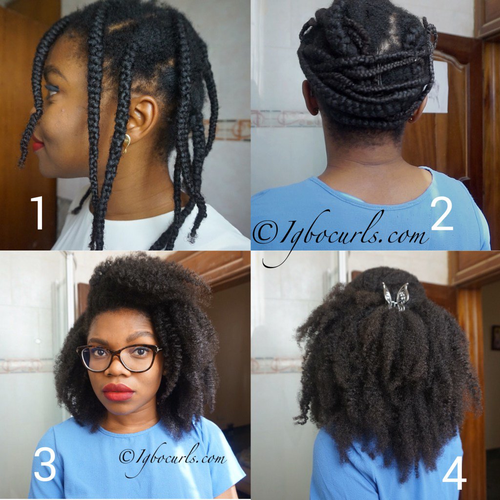 Chinwe Juliet N On Twitter How To Stretch Natural Hair Without