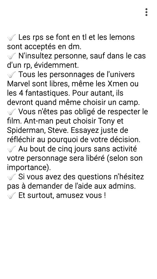 CWMARVELRPG's tweet photo. Veuillez lire le contexte et les règles avant de vous inscrire, svp. ⬇ https://t.co/VLMVOYkTw8