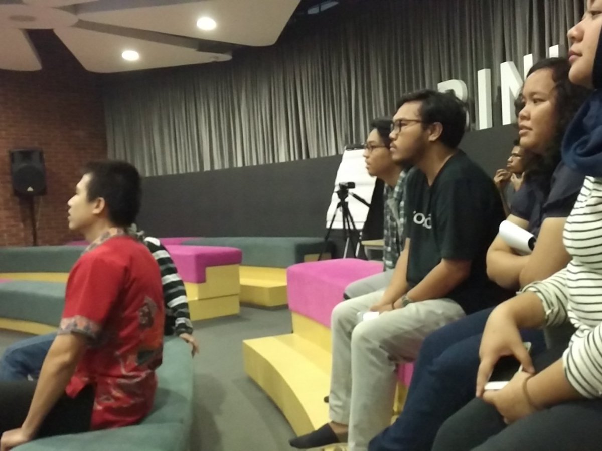 CodingIndonesia's tweet image. Crowd for tonight #AkberJktCoding