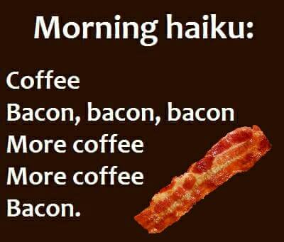 suziday123's tweet image. #WhenIWakeupICrave #Bacon #coffee