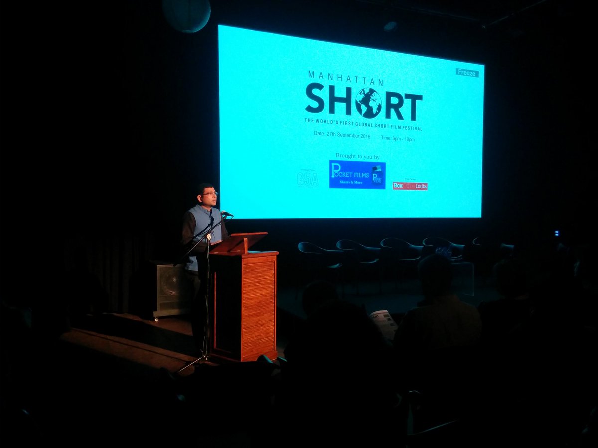 g5afoundation's tweet photo. .@msffindia 2016 commences with a #FullHouse!
Saameer Mody, Festival Director, introduces the festival! #MSIndia2016 https://t.co/9bQzkyFi8L