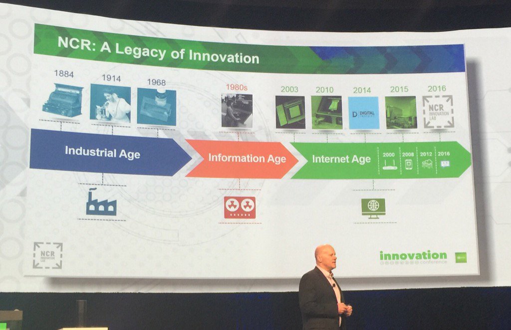 <a href="/elirosner/">Eli Rosner</a> Talks to @NCRCorporation history of #innovation   #NCRconf