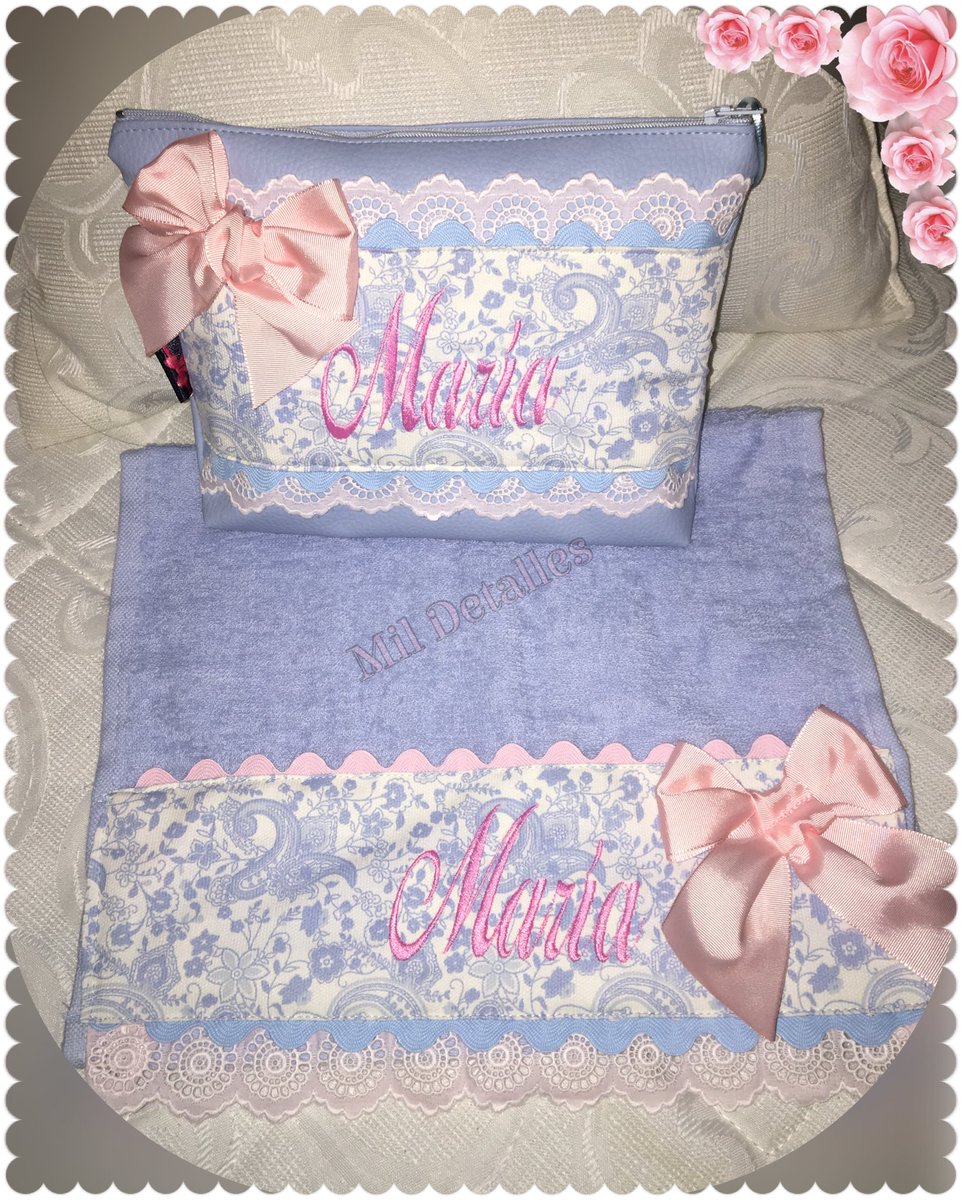 lorenamdetalles's tweet photo. Toalla y neceser 😍 https://t.co/4Fbtj0Z33g
