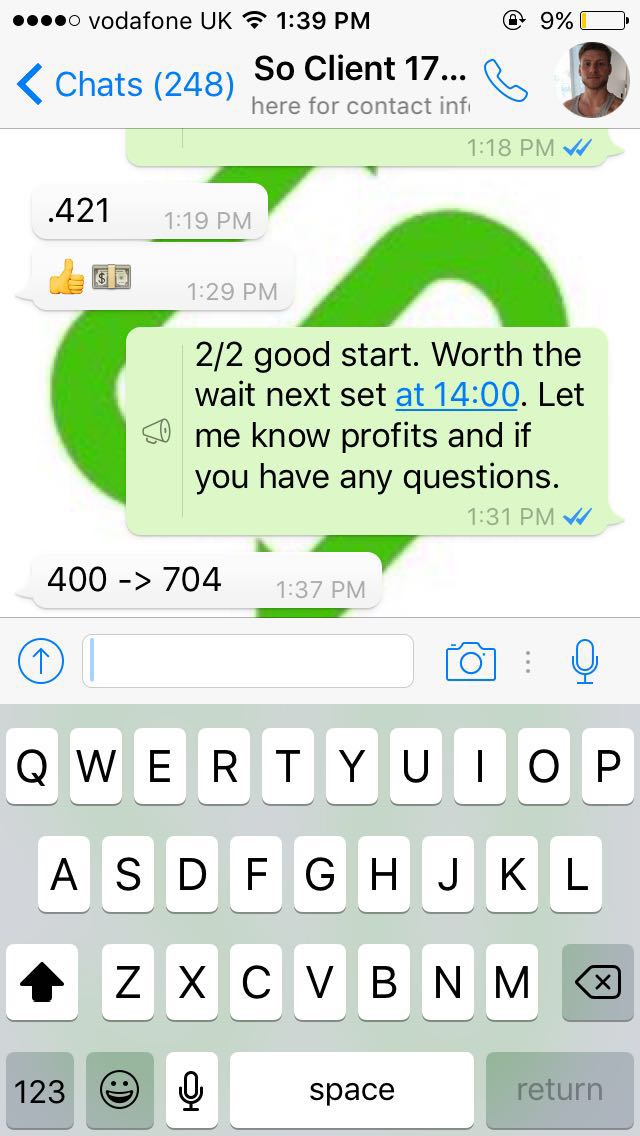 This is what we like to see from our clients, earning, earning, earning✔

Get in touch so this can be you with help from @so_finance 📲📩